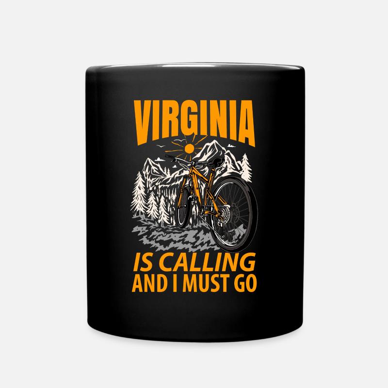 Cadeau d’aventurier de Virginie - Mug uni - noir