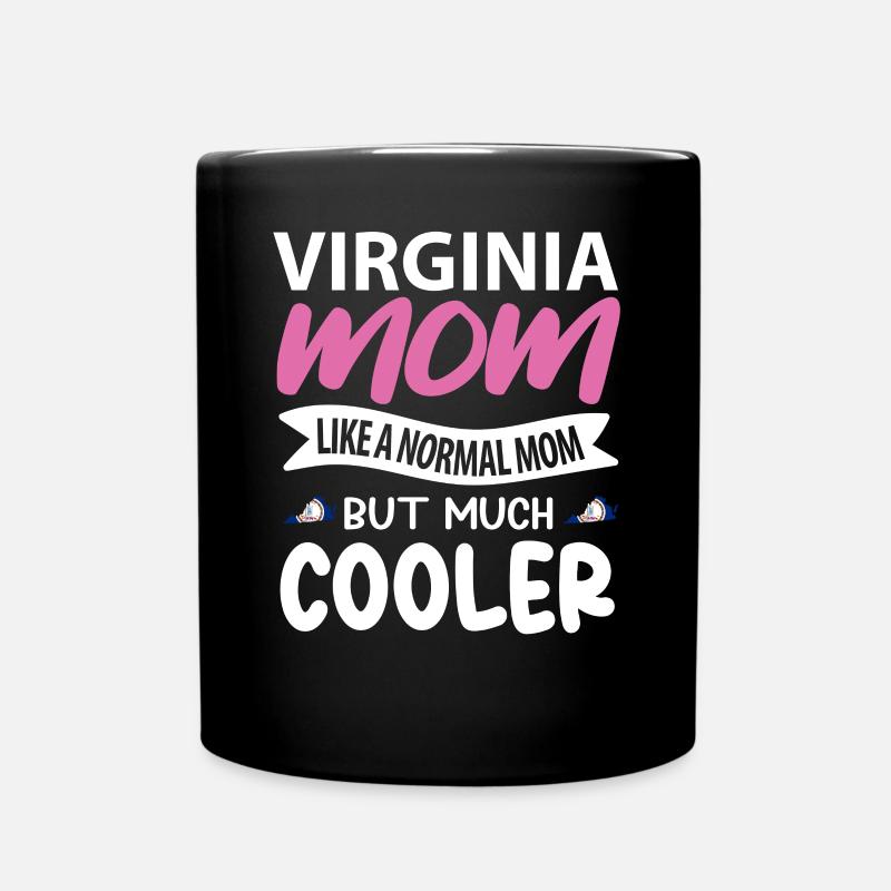 Cadeau de mère Virginia - Mug uni - noir