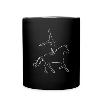 Horse Vault Avianage Shirt Cadeau - Mug uni - noir - Devant