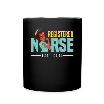 Krankenschwester Pfleger Krankenpfleger - Tasse einfarbig - Schwarz - Vorne
