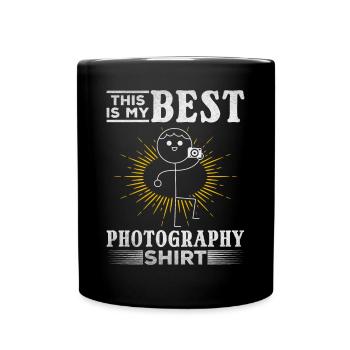 Photo: C’est mon meilleur - Mug uni - noir - Devant