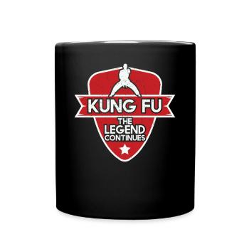 Kung Fu The Legend Continues - Full Colour Mug - black - Front