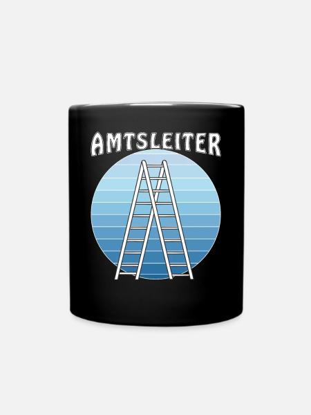 AMTSLEITER - Tasse einfarbig - Schwarz
