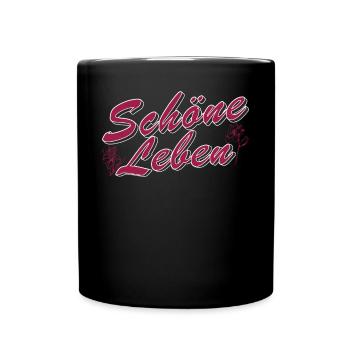 BELLES VIES - Mug uni - noir - Devant