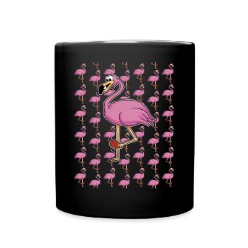 Tischtennis Outfit Damen Katze - Tasse einfarbig - Schwarz - Vorne