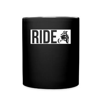 Ride Quad Rider Shirt Cadeau - Mug uni - noir - Devant