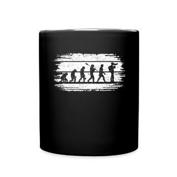 Photo Camera Photographer Evolution Photography - Full Colour Mug - black - Front
