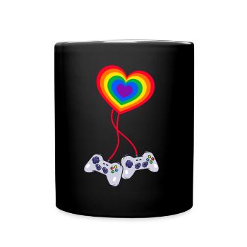 LGBT Pride LGBTQ Pride - Full Colour Mug - black - Front