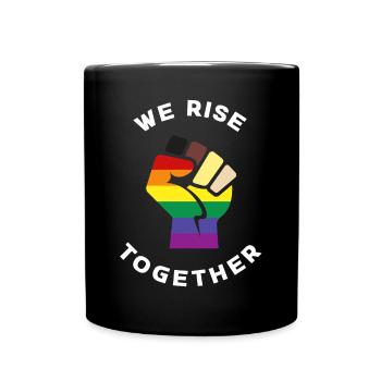 LGBT Pride LGBTQ Pride - Tasse einfarbig - Schwarz - Vorne