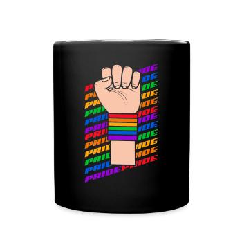LGBT Pride LGBTQ Pride - Full Colour Mug - black - Front