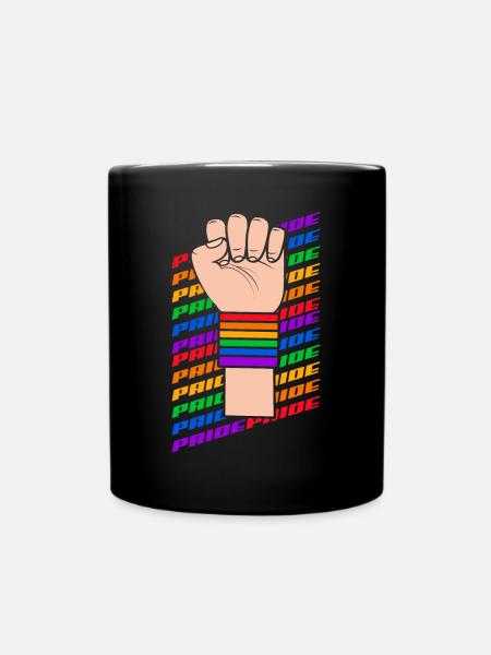 LGBT Pride LGBTQ Pride - Tasse einfarbig - Schwarz