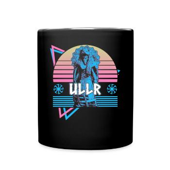 Ullr Norse God Asgard Norse Mythology R - Full Colour Mug - black - Front