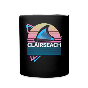 Harpe celtique Irish Clairseach Irish Mytholo - Mug uni - noir - Devant