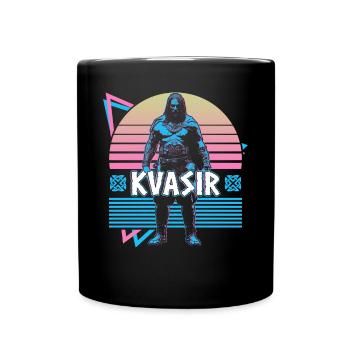 Kvasir Norse God Asgard Norse Mythology - Full Colour Mug - black - Front