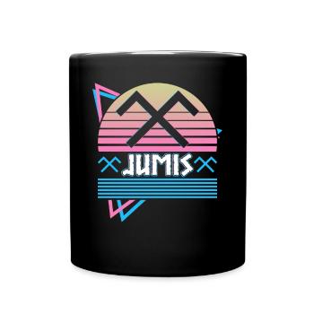 Le symbole letton de Jumi Dieu païen Antiquité Sy - Mug uni - noir - Devant