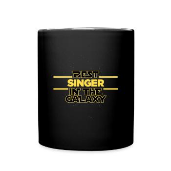 Meilleur chanteur de la musique de la galaxie - Mug uni - noir - Devant