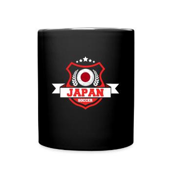 Japan football gift - Full Colour Mug - black - Front