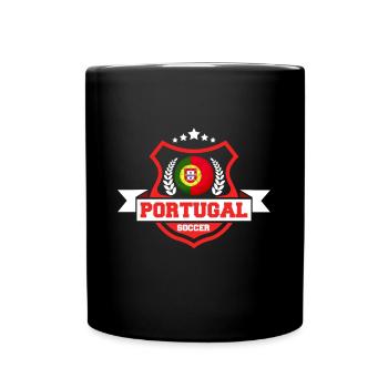 Portugal Football Cadeau - Mug uni - noir - Devant