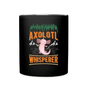 Axolotl Whisperer Tail Lurch - Full Colour Mug - black - Front