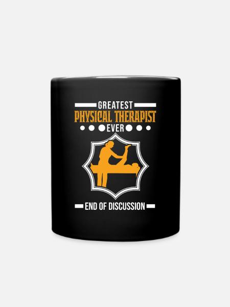Beste Physiotherapeutin Physiotherapie Physio - Tasse einfarbig - Schwarz