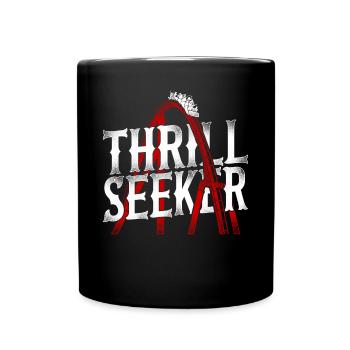 Roller Coaster Vintage Thrill - Mug uni - noir - Devant