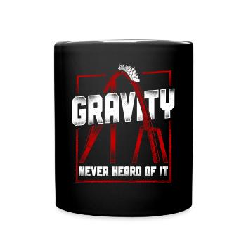 Montagnes russes Vintage Gravity - Mug uni - noir - Devant