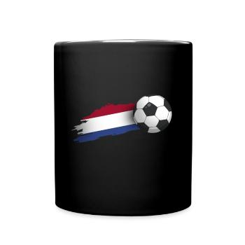 Cadeau de football aux Pays-Bas - Mug uni - noir - Devant