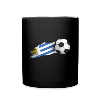 Uruguay football gift - Full Colour Mug - black - Front