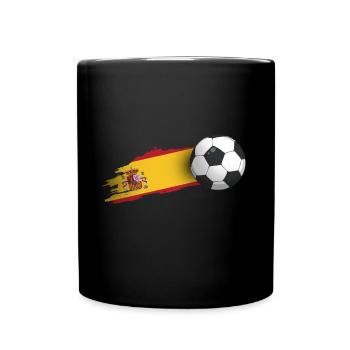 Spain football gift - Full Colour Mug - black - Front
