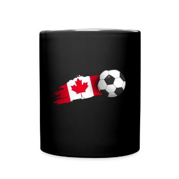 Cadeau Canada Football - Mug uni - noir - Devant