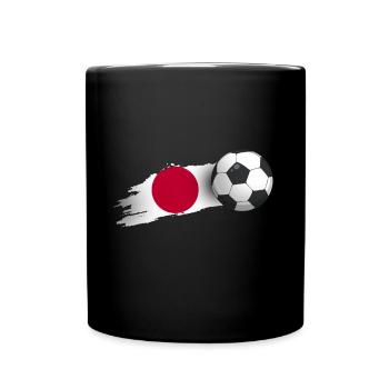 Japan Football Gift - Full Colour Mug - black - Front