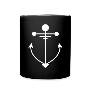 Anchor - Full Colour Mug - black - Front