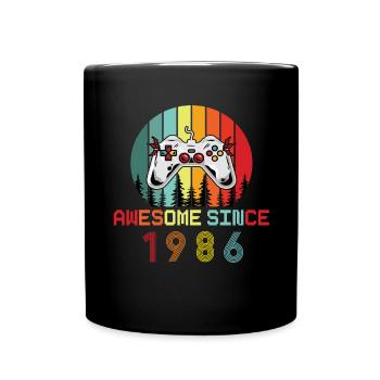 Awesome Since 1974 Birthday 1974 Vintage 1974 - Full Colour Mug - black - Front