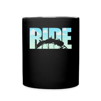 Scooter Coaster Ride - Mug uni - noir - Devant
