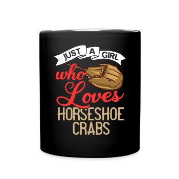 Horseshoe crab Horseshoe crab Moluccan crabs - Full Colour Mug - black - Front