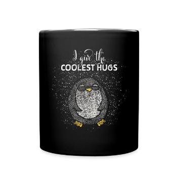 Chemise câline Câlin Pingouins Pingouins - Mug uni - noir - Devant