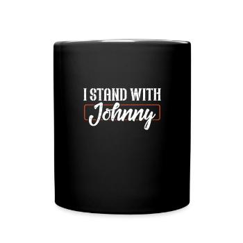 Stehen Sie Für Johnny - Tasse einfarbig - Schwarz - Vorne