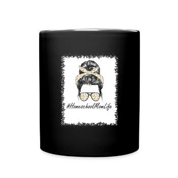 Cours en ligne d’apprentissage de leçons virtuelles disant - Mug uni - noir - Devant