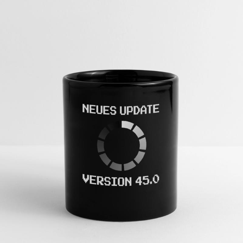 Programmierer 45. Geburtstag informatik Geschenk Tasse einfarbig