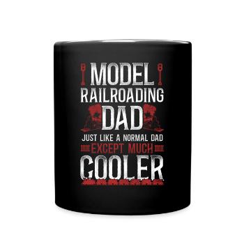 Steam Train Driver Trainspotting - Tasse einfarbig - Schwarz - Vorne