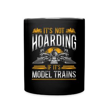 Conducteur de train à vapeur Trainspotting - Mug uni - noir - Devant