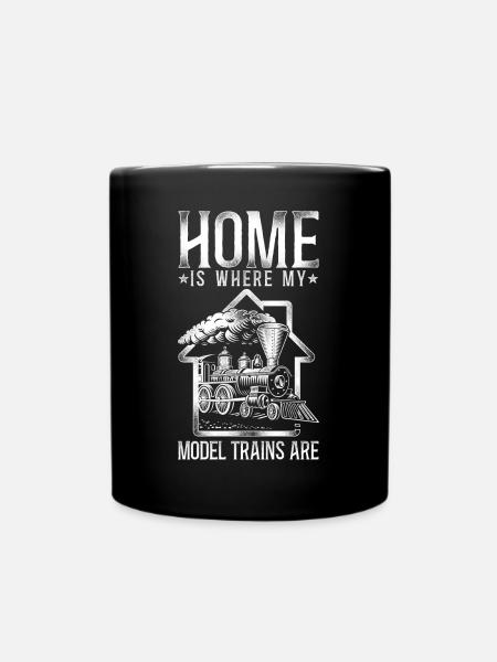 Conducteur de train à vapeur Trainspotting - Mug uni - noir