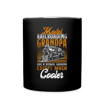 Conducteur de train à vapeur Trainspotting - Mug uni - noir - Devant