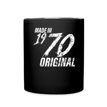 Made In 1970 Geburtsjahr 1970 Geburtstag Damen - Tasse einfarbig - Schwarz - Vorne