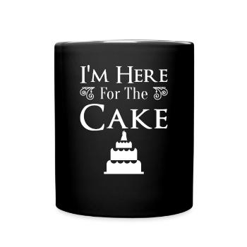 Wedding Wedding Party Wedding Cake - Full Colour Mug - black - Front