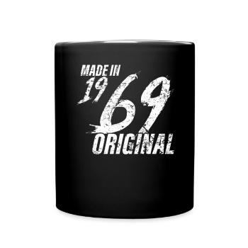 Fait En 1969 Année de naissance 1969 Anniversaire Femmes - Mug uni - noir - Devant