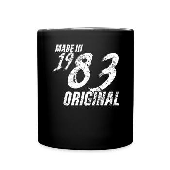 Made In 1983 Year of birth 1983 Birthday Women - Full Colour Mug - black - Front