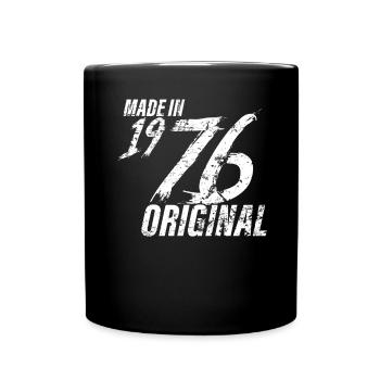 Made In 1976 Year of birth 1976 Birthday Women - Full Colour Mug - black - Front