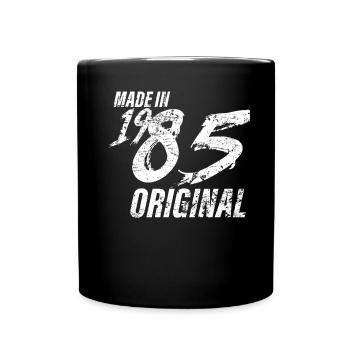 Fait en 1985 Année de naissance 1985 Anniversaire Femmes - Mug uni - noir - Devant