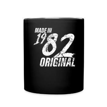 Made In 1982 Year of birth 1982 Birthday Women - Full Colour Mug - black - Front